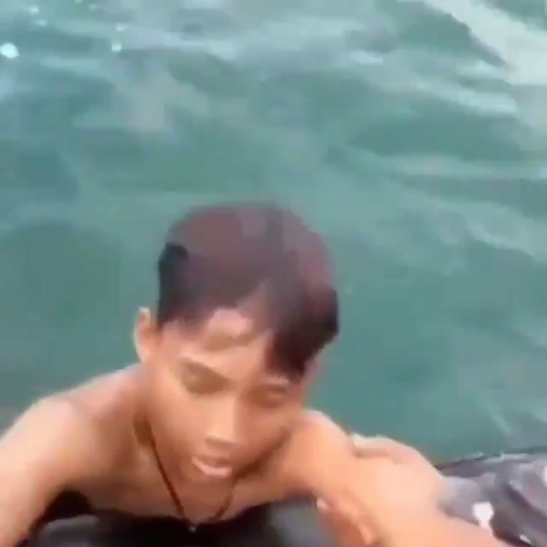 Boy Found Swimming Alone in Open Sea Says He Was Thrown Off