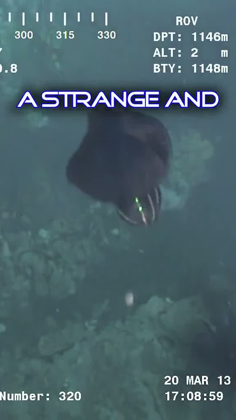 Deep-Sea Creature Filmed Changing Shape 3,700 Feet Down