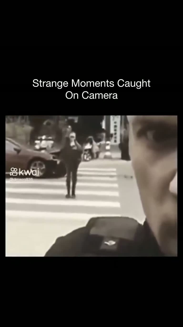 Strange Moments Caught on Camera Leave Viewers Asking Questions