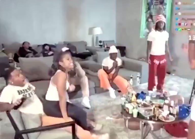 Living-Room Hangout Turns Tense as One Voice Repeats a Money Demand