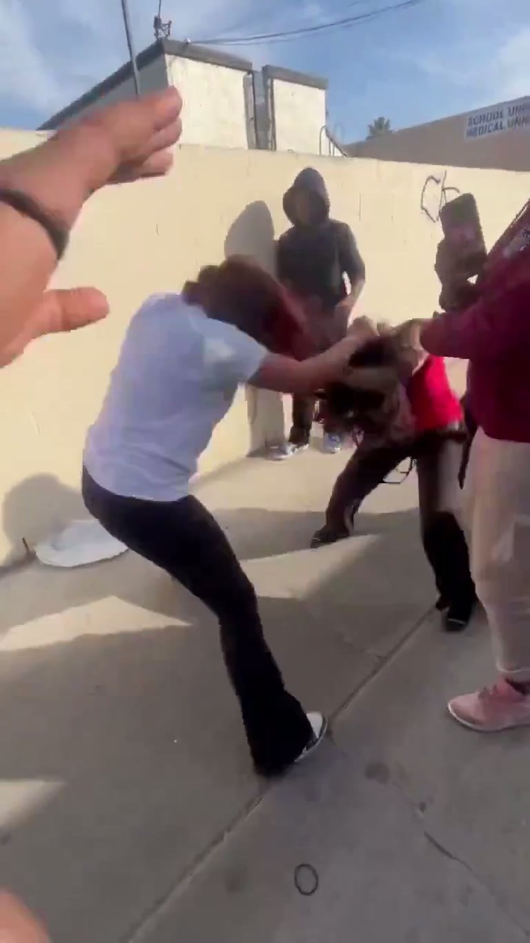 A Sidewalk Standoff Turns Into a Brawl as Phones Come Out